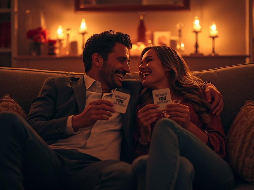 Spicy Would You Rather questions for couples and date nights